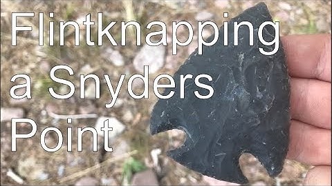 Flintknapping a Snyders Point and the Middle Woodland Period in the Lower Illinois River Valley