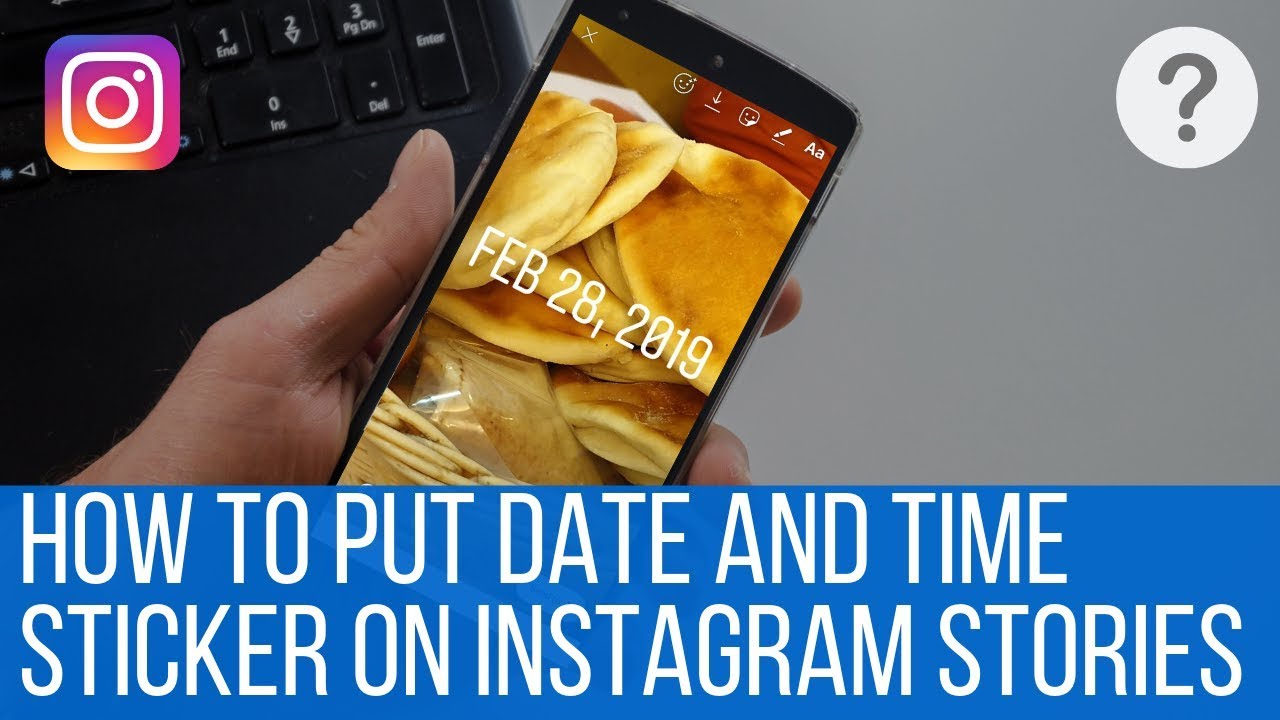 How To Put Date And Time Sticker On Instagram Stories YouTube How To Put Date And Time Sticker On Instagram Stories YouTube