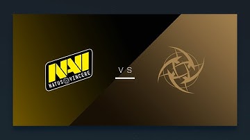 CS:GO - NaVi vs. NiP [Overpass] Map 1 - EU Day 13 - ESL Pro League Season 7