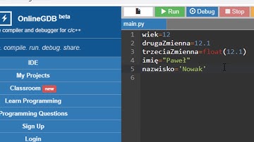 Zmienne  w  Python - programowanie dla dzieci