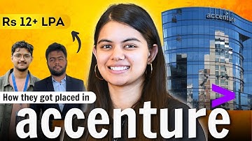 How they cracked Rs 12+ LPA at ACCENTURE as Advanced Engineering Application Analyst?