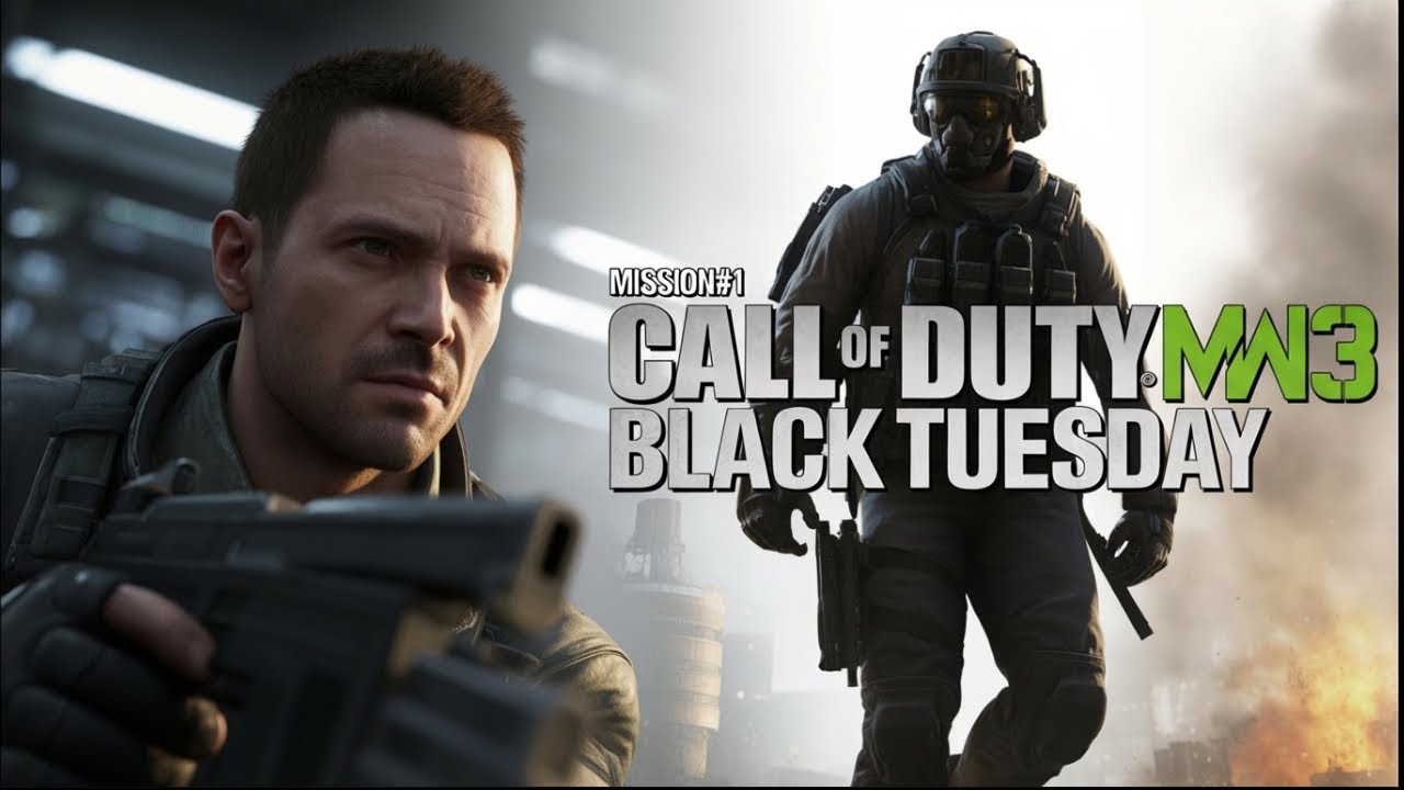 Call of Duty: Modern Warfare 3 - Walkthrough - Part 1 [Mission 1: Black Tuesday] (MW3 Gameplay)
