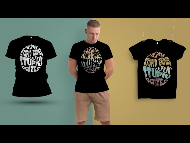 Adobe illustrator | T shirt Design Tutorial class=