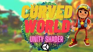 Curved World Shader like Subway Surfers using SHADER GRAPH(Unity tutorial) screenshot 2