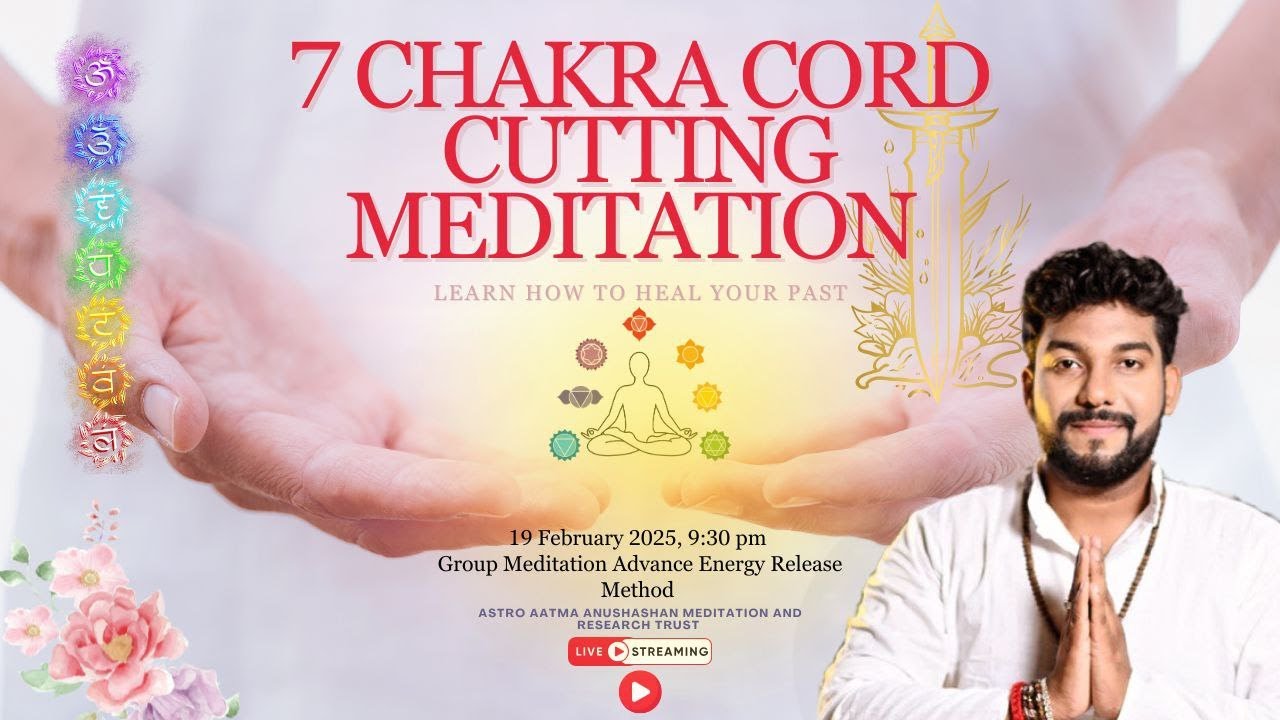 Cord Cutting Live Group Meditation | Twin Flame Love And Career Healing