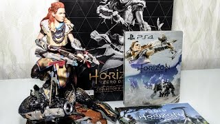 Распаковка коллекционного издания Horizon: Zero Dawn на PS4
