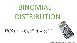 Binomial Distribution Explained With Questions and Guided Solutions. (D P D)
