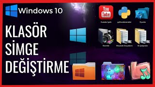 MASAÜSTÜ SİMGE DEĞİŞTİRME / KLASÖR SİMGESİ DEĞİŞTİRME / WINDOWS 10 - 2023