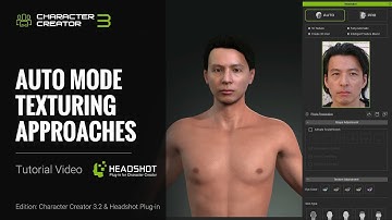 Headshot Plug-in Tutorial - Auto Mode Texturing Approaches - by 3Dtest