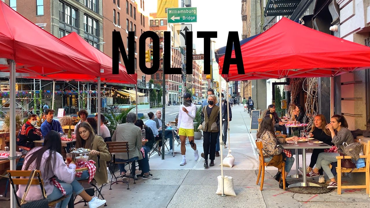 [4K] 🇺🇸Nolita,Manhattan,NYC/Walking Spring St via mulberry St/SEP,2020 ...