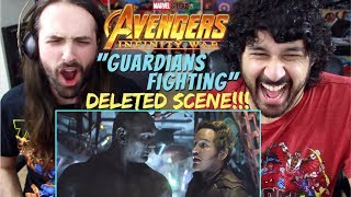 AVENGERS: INFINITY WAR “Guardians Fighting” DELETED SCENE - REACTION!!!