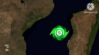 Track of Tropical Cyclone Delphine 1968-69