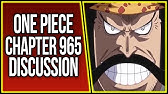 One Piece Chapter 967 Discussion Youtube