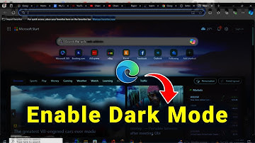 How to Enable Dark Mode in Microsoft edge Browser