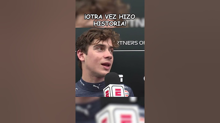 COLAPINTO entrevista post Qualy Sprint  histórica ¡Clasificando en P10! | GP de AUSTIN 2024 Parte 1