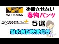 【機能が凄すぎて笑えた】workman神パンツ ーしばみゆアットランダム8 #workmanプラス #春物パンツ #おすすめ #撥水 #防虫