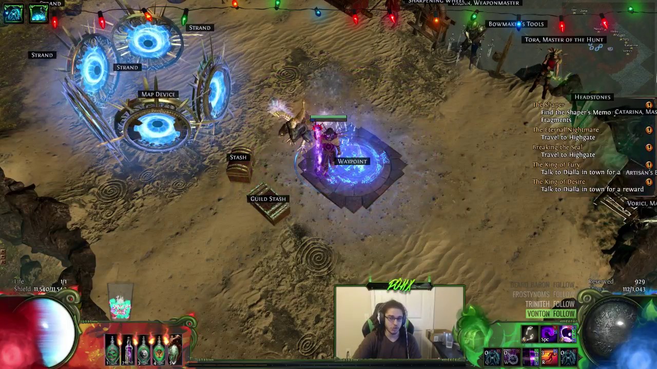 Path of Exile 2.5.1 Breach HC | 94 Blight Talk / t11 map