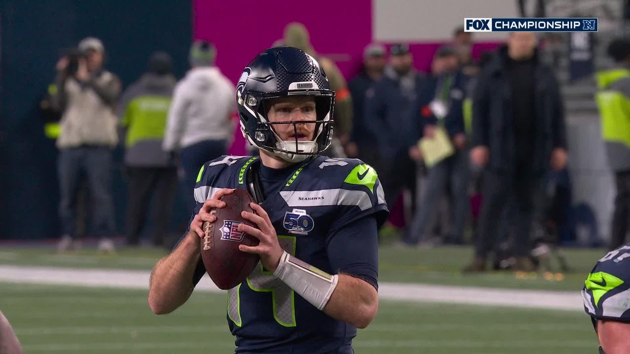 Darnold locks in on Kupp for a TD
