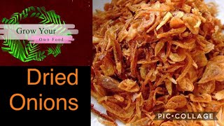 How to make dried onions flakes#ఉల్లిపాయలను డ్రై ప్రై గా ఇంట్‌ల్లో ఎలా చేసుకోవాలి