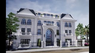 Luxury Estate Villa – VinHomes (VinGroup) Riverside in Hanoi Vietnam by Flora Di Menna Designs Inc.