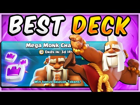 12-0 MEGA MONK CHALLENGE, CLASH ROYALE