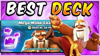 best mega monk deck in clash｜TikTok Search