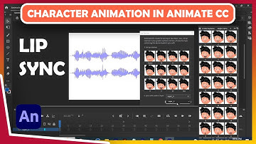 Adobe Animate Lip Sync tutorial | Frame Picker and auto lip sync animation