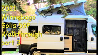 2021 Winnebago Solis 59P | Off The Grid Perfection | Walkthrough part 3 of 4 by B&W RV 1,609 views 2 years ago 11 minutes, 7 seconds