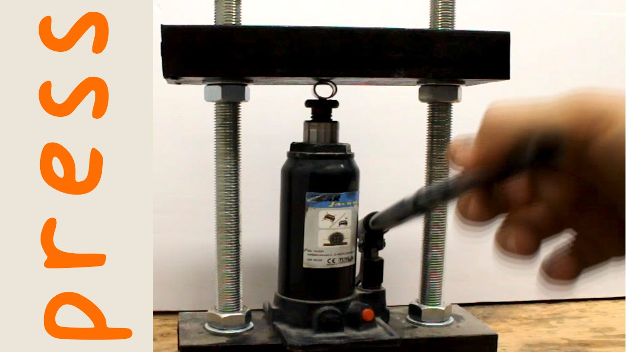 DIY 5 Ton Hydraulic Press - YouTube