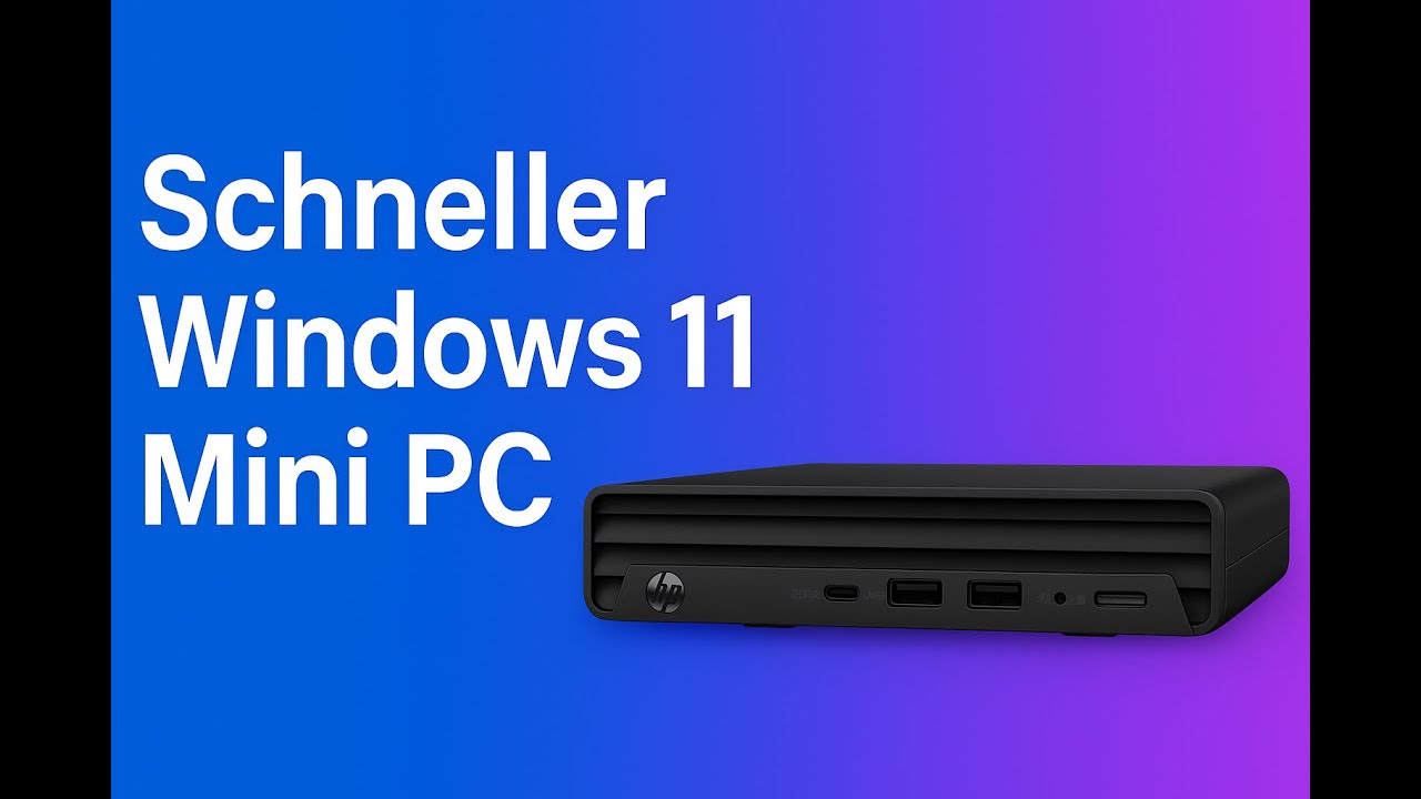 Schneller & guter Mini PC - HP Pro Mini 260 G9 Desktop