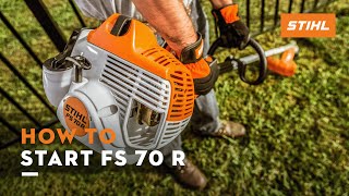 How to Start: FS 70 R | STIHL Tutorial