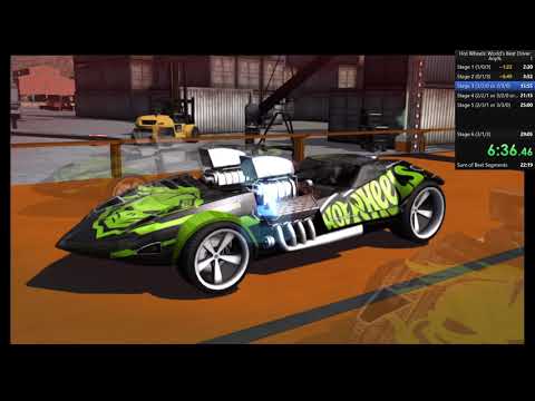 Green Any% | 17:59 | Hot Wheels: World's Best Driver