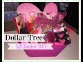 2016 DOLLAR TREE Valentine's Day Gift Basket!