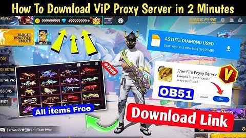 HOW TO DOWNLOAD FREE FIRE PROXY SERVER 🥳 FREE FIRE PROXY SERVER DOWNLOAD LINK 🤯 PROXY SERVER LINK