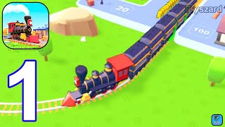 Train Rush - Gameplay Walkthrough Part 1 Train Station Rush Rail Railways (Android, iOS) screenshot 2