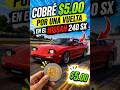 Cobré $5.00 MX por una Vuelta en el Nissan 240SX #jdm #jdmcars #nissan240sx #shorts #shortvideo