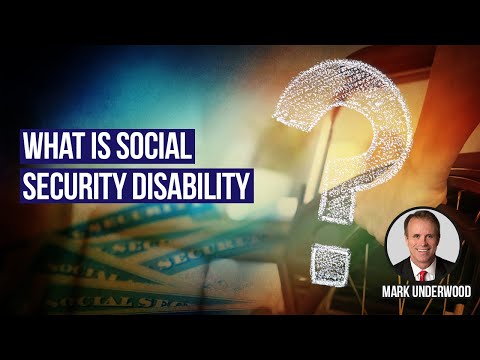 What is social security disability?