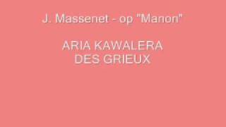 Aria: Sen Des Grieux
