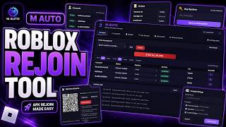 M AUTO Showcase | The Ultimate Roblox Rejoin Tool