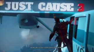 Just Cause 3 - Welcome Home: Tom Sheldon & Rico Rodriguez Introduction Dialogue Plane Cutscene PS4