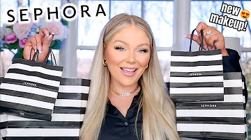 MASSIVE SEPHORA HAUL *new makeup & essentials* 😍| KELLY STRACK