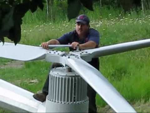 Making of a Redriven wind turbine Part 2a.wmv