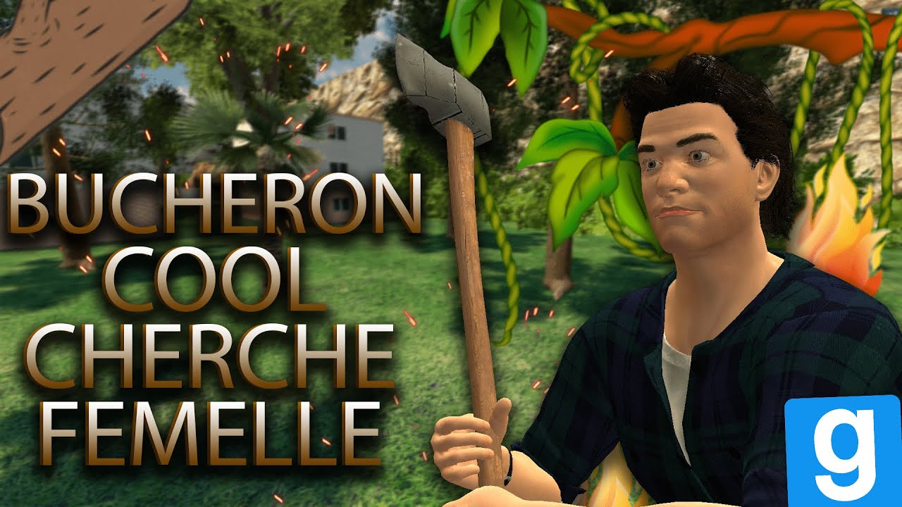 JUSTE UN SYMPATHIQUE TAILLEUR DE BOIS. [North garden] GMOD DARK RP
