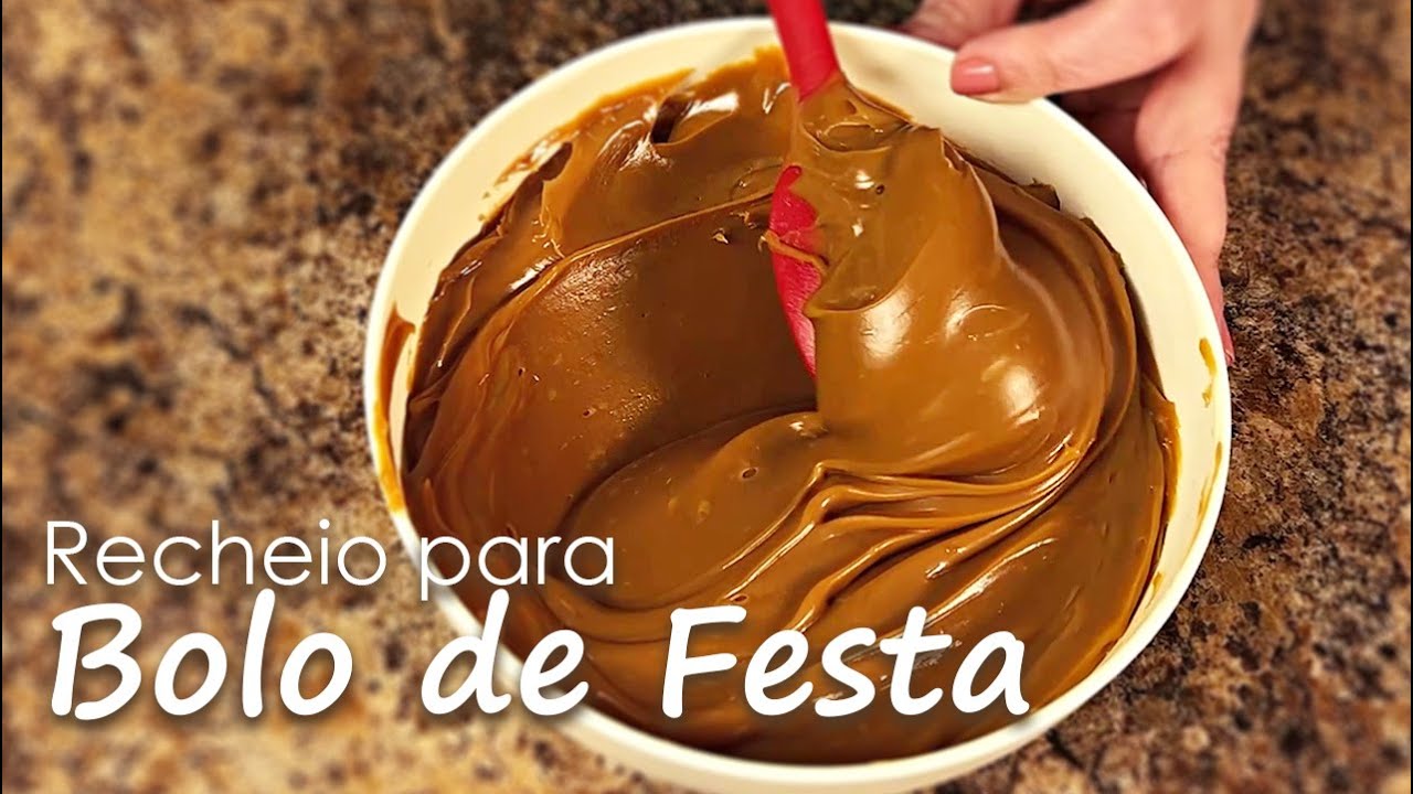 BRIGADEIRO DE DOCE DE LEITE PARA RECHEIO DE BOLO
