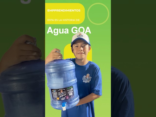 Un niño de 7 años impulsó a sus padres a emprender y ahora tienen una empresa de agua alcalina.