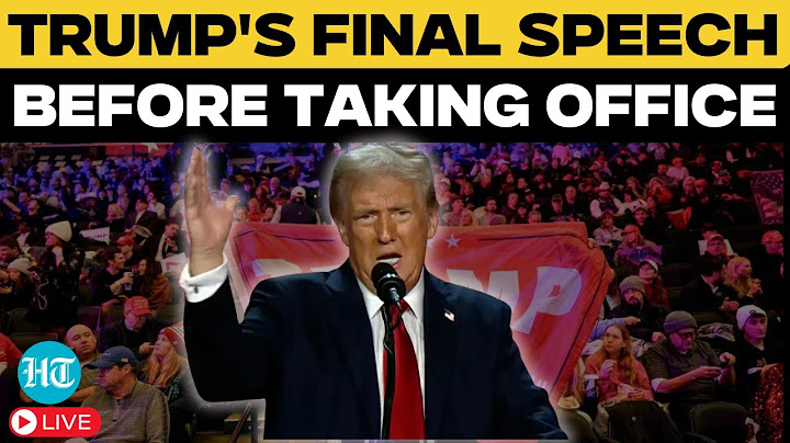Trump LIVE | Donald Trump's Grand Inauguration Ceremony From 2017 | Trump Speech Live