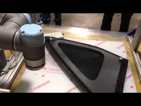 UR Robot with Cognex Vision for Washers on Window Pegs