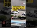 Kadın sürücü dakikalarca ters yönden ilerledi #keşfet #haber #viral #trafik