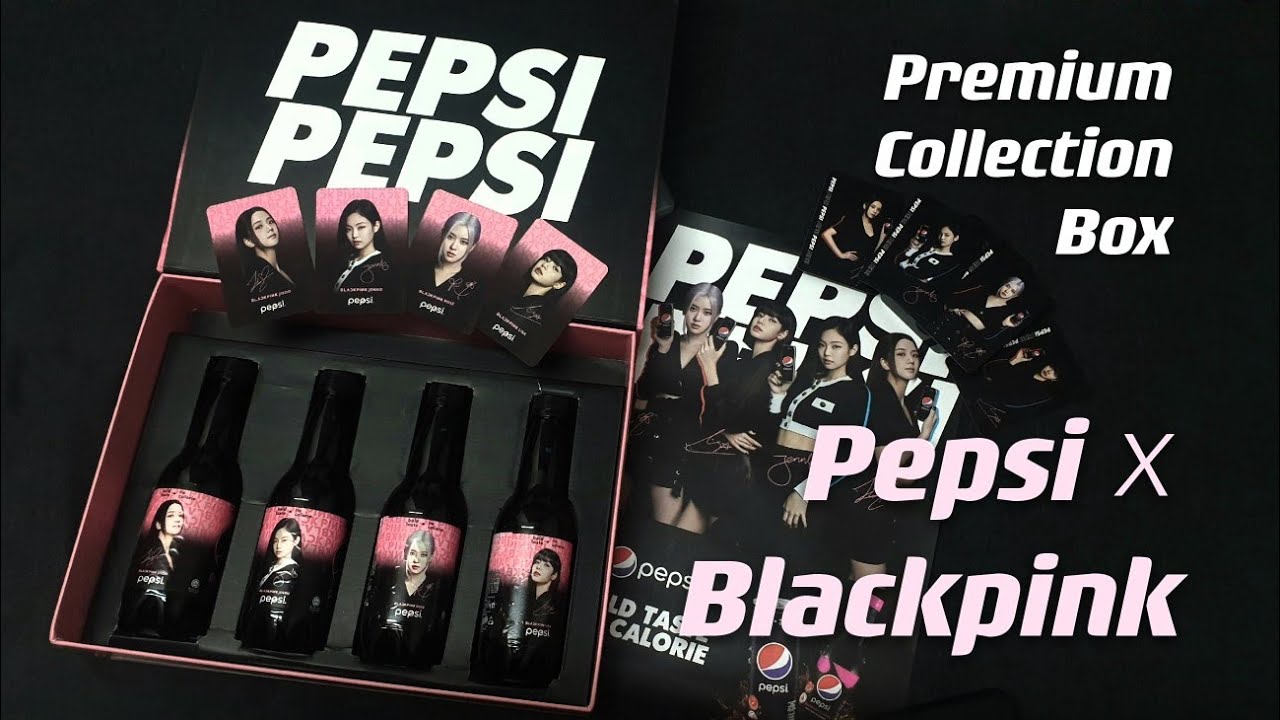 Collection] BLACKPINK x Pepsi Premium Collection Box + Photocard 