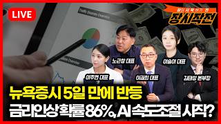[9월14일 #장시작전] 뉴욕증시, 유가하락, CPI 안도에 5일만에 반등 / 9월 금리인상 확률 86%, FOMC 결정은? / 갑자기 나온 AI속도조절론
